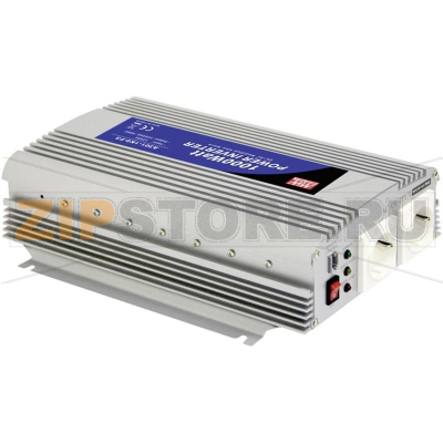 Инвертор 1000 W, 12 В/DC, 10-15 В/DC Mean Well A301-1K0-F3 