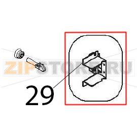 Kit fermavetro Angelo Po FX101G2 Kit fermavetro Angelo Po FX101G2Запчасть на деталировке под номером: 29