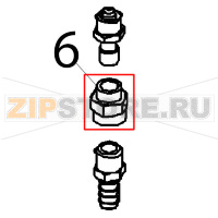 Manicotto 1/4", G-1/8", G" Angelo Po FX101G2