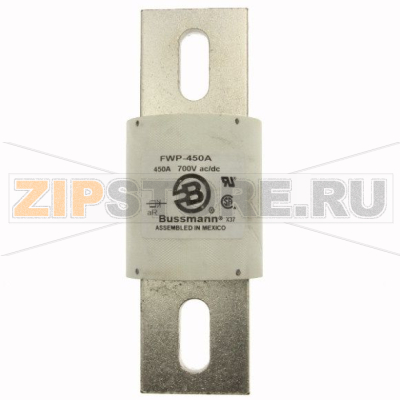 Предохранитель, 450 A, AC 700 В, DC 700 В, 200 кА, 64x180 мм, UL Eaton BUSS HIGH SPEED FUSE 