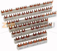 Шина соединительная 63 А, 4P, 9 модулей Eaton EVG-3P+3N/18MODUL