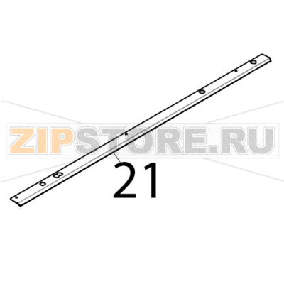 Paratia raccogligocce Tecnoeka KF 1010 A UD Paratia raccogligocce Tecnoeka KF 1010 A UDЗапчасть на деталировке под номером: 21