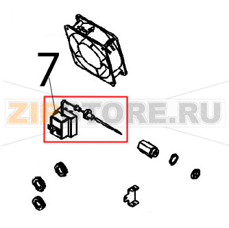 Termostato sicurezza Angelo Po FX201G3 Termostato sicurezza Angelo Po FX201G3Запчасть на деталировке под номером: 7