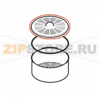 Coperchio contenitore resina intafil Saeco Royal Classic