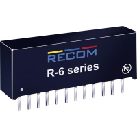 Преобразователь DC/DC, печатный монтаж, 5 В/DC, 2 A, 10 Вт Recom R-625.0P