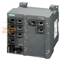 Управляемый промышленный коммутатор SCALANCEX310, 3  X 10/100/1000 Mбит/c  , 7 X 10/100 Мбит с портами RJ45. диагностика, рез. блок питания, PROFINET-IO DEVICE, Siemens 6GK5310-0FA10-2AA3