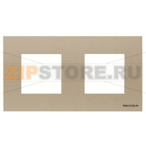 Рамка двухместная, шампань ABB 2CLA227210N1901 