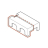 Inserto superiore sx in techmate Saeco Royal Classic