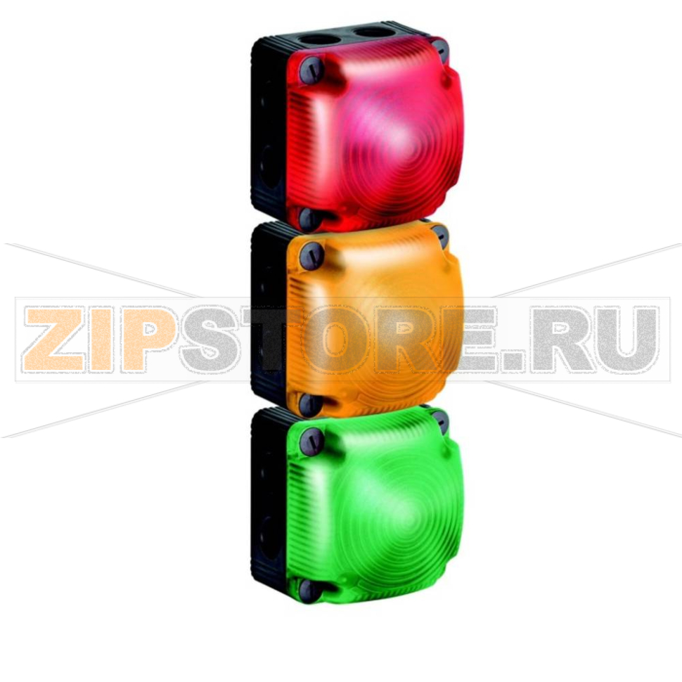 Лампа сигнальная 24 В, светодиодная, желтая Werma 853.300.55 