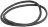 DOOR GASKET FOR OVEN ELECTROLUX 35773220