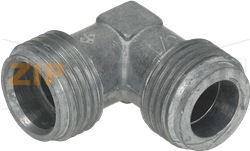 FITTING ELBOW 1/2 M/M ALUMINIUM 