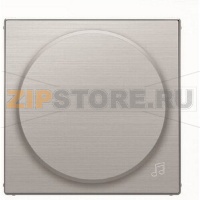 Накладка регулятора громкости, сталь ABB 2485.20