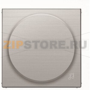 Накладка регулятора громкости, сталь ABB 2485.20 