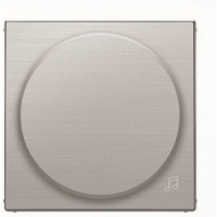 Накладка регулятора громкости, сталь ABB 2485.20