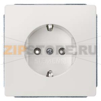 DELTA STYLE ТИТАНОВО-БЕЛЫЙ РОЗЕТКА SCHUKO 10A DC/16А AC250В ЭЛ.-МЕХАНИЧ. ЧАСТЬ Siemens 5UB1853