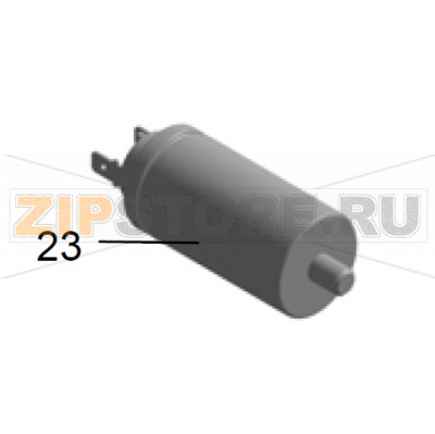 Condenser 1µF Meiko FV 130.2 Condenser 1µF Meiko FV 130.2Запчасть на деталировке под номером: 23Название запчасти Meiko на английском языке: Condenser 1µF Meiko FV 130.2
