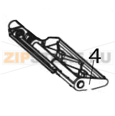 Media dancer Zebra ZT231 Media dancer Zebra ZT231Запчасть на деталировке под номером: 4
