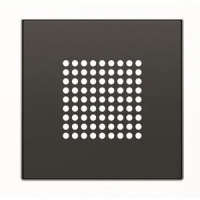 Накладка для зуммера, звонка и громкоговорителя, чёрный бархат ABB 2CLA852900A1501