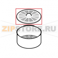 Coperchio contenitore resina intafil Saeco Royal Classic
