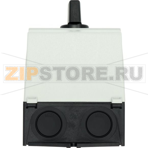 Переключатель, контакты: 6, 20 A, панель: HAND-0-AUTO, 45°, с фиксацией Eaton T0-3-15433/I1 