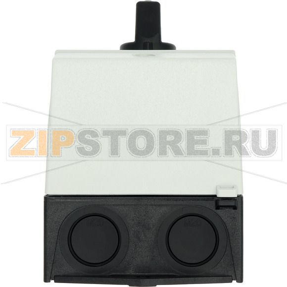 Переключатель, контакты: 6, 20 A, панель: HAND-0-AUTO, 45°, с фиксацией Eaton T0-3-15433/I1 