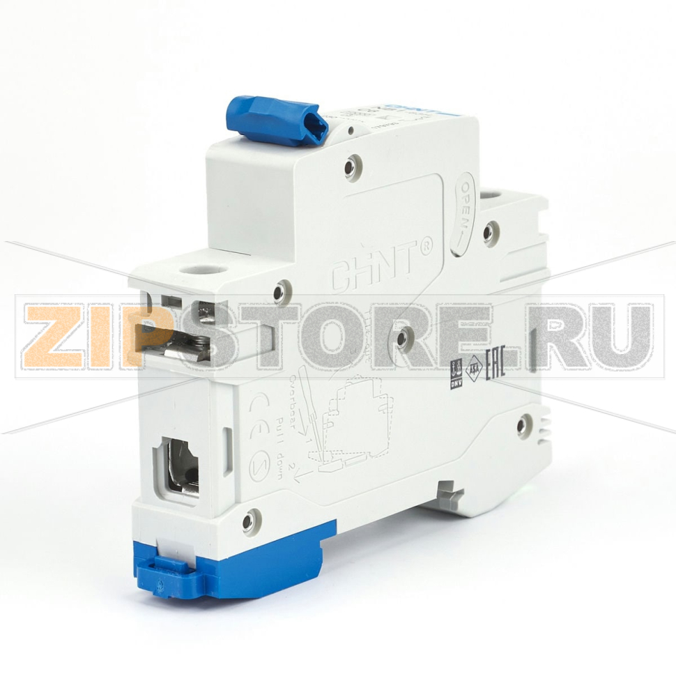 Выключатель автоматический 6 А, 10 кА, 1 полюс Chint NB1-63H 