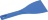 FLEXIBLE SPATULA PF PLASTIC 270x100mm