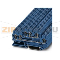Проходные клеммы Phoenix Contact STTB 2,5-TWIN BU