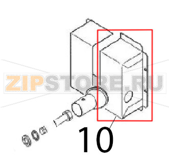 Heat element bracket Angelo Po FM1011E2 Heat element bracket Angelo Po FM1011E2Запчасть на деталировке под номером: 10
