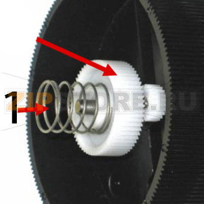 Kit, flip over spring (set of 20) Zebra P430i Kit, flip over spring (set of 20) Zebra P430iЗапчасть на деталировке под номером: 1