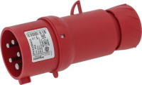 РОЗЕТКА ТРЕХФАЗНАЯ 3 ПОЛЮСА + N + PE 32A