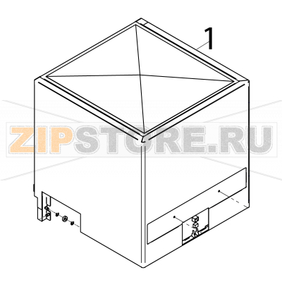 Complete straight hood Fagor FI-80 Complete straight hood Fagor FI-80Запчасть на деталировке под номером: 1Название запчасти Fagor на английском языке: Complete straight hood FI-80.