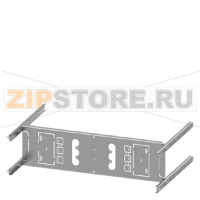 SIVACON S4 EBS SENTRON 3VA 3VA12 (250 A) 3-pole Mounting position horizontal Fixed mounting Number of switches 1 Height 150 mm Width 600 mm Siemens 8PQ6000-8BA03