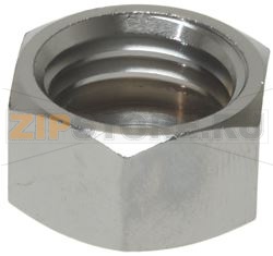 ХРОМИРОВАННЫЙ СТОПОР M20X2,5 ММ, ОТВЕРСТИЕ 12,5 ММ 