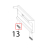Molla SX richiamo portina Zanolli Citizen PW 6+6/MC