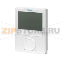 RDG400KN - Комнатный термостат с коммуникацией по шине KNX, AC 24 В для систем VAV, нагрева и охлаждения Siemens RDG400KN