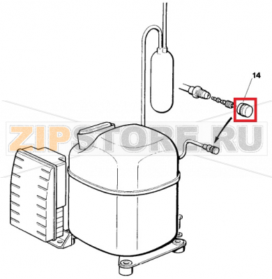 Ventilklappe Scotsman AF 80    Ventilklappe Scotsman AF 80Запчасть на сборочном чертеже под номером: 14Название запчасти Scotsman на немецком&nbsp;языке: Ventilklappe Scotsman AF 80