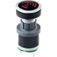 Оповещатель звуковой 85 дБ, 12-24 В, 1 шт Schlegel RRJNSGL+SGLR-24V