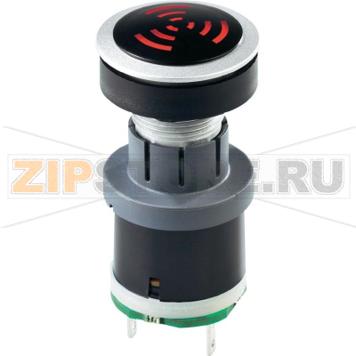 Оповещатель звуковой 85 дБ, 12-24 В, 1 шт Schlegel RRJNSGL+SGLR-24V 