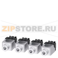 wire connector CU 4 units accessory for: 3VA5 250 Siemens 3VA9234-0JD12
