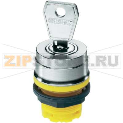 Выключатель с ключом, желтый, 1x90°, 10 шт Schlegel RVASSA15E_GB 