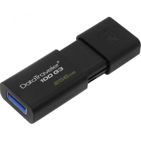 Накопитель USB 256 Гб, USB 3.2 Kingston DT100G3/256GB