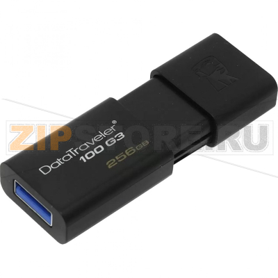 Накопитель USB 256 Гб, USB 3.2 Kingston DT100G3/256GB 