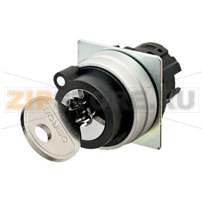 Переключатель кнопочный Omron A22NZ-2MM-01CA 