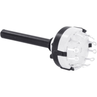 Переключатель поворотный 0.35 А, 4x30°, 4 позиции TRU Components TC-DS3X4L
