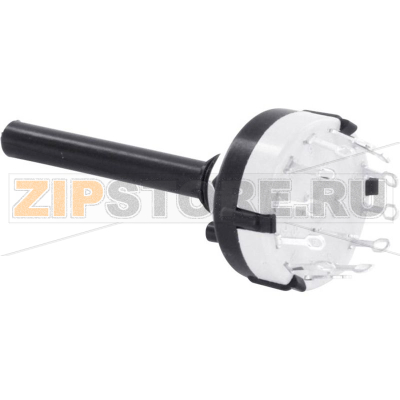 Переключатель поворотный 0.35 А, 4x30°, 4 позиции TRU Components TC-DS3X4L 