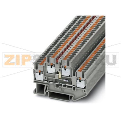 Проходные клеммы Phoenix Contact PITTB 2,5-LA 60 RD Тип подключения: Зажимы Push-in, Сечение: 0,14 мм² - 4 мм², AWG: 26 - 12, Номинальный ток: 20 А, Номинальное напряжение: 500 В, Длина: 68 мм, Ширина: 5,2 мм, Цвет: cерый, Монтаж: NS 35/7,5, NS 35/15.Минимальный заказ: 50 шт.Упаковка: 50 шт.