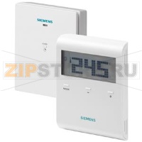 RDD100.1RFS - Беспроводной комнатный  термостат с LCD дисплеем, включая приемник Siemens RDD100.1RFS