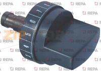 Poignée régulateur graduée de 0 à 15