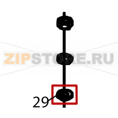 Arandela plana A-6 Fagor ECO-200 Arandela plana A-6 Fagor ECO-200Запчасть на деталировке под номером: 29Название запчасти Fagor на английском языке: Arandela plana A-6 ECO-200.